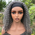 Bandeau Wig Jerry Curly (Poivre et Sel)(Pure Orchid)
