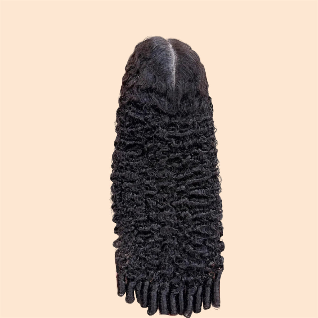 Wig sans colle 5x5 Burmese Curly spirale