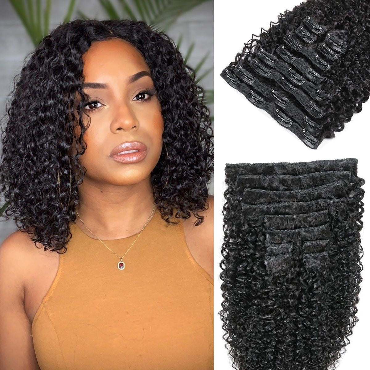 Hair Clips In Deep Wave (Tropical Wave)