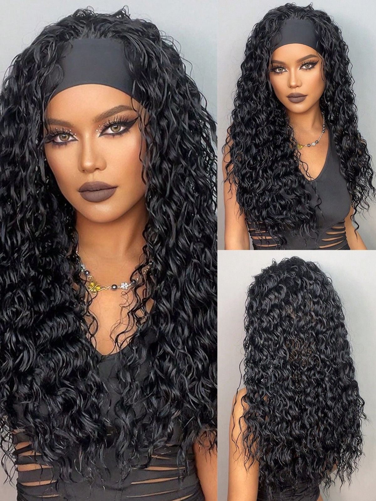 Bandeau Wig Deep Wave (Tropical Wave)