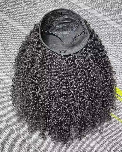 Flip Over Wig Jerry Curly (Pure Orchid)