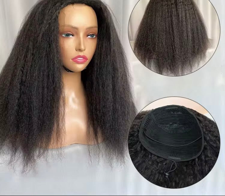Flip Over Wig Kinky Straight (Natural Goddess)