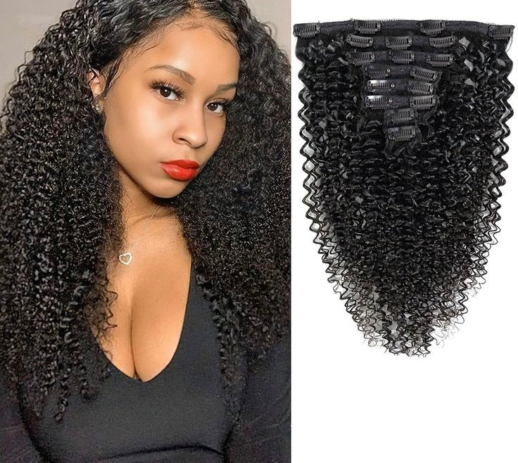 Hair Clips In Jerry Curly (Pure Orchid)