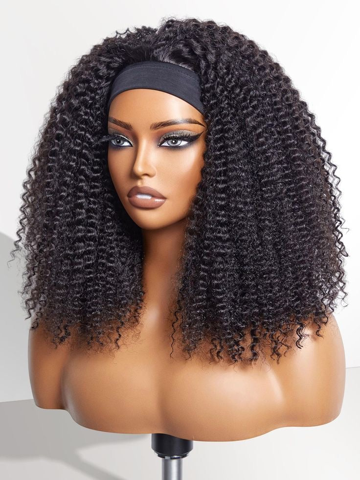 Bandeau Wig Jerry Curly (Pure Orchid)