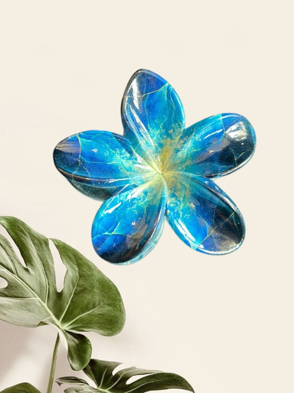 Pince Flower Tropical Blue