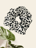 Scrunchie à Pois Noir